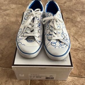 Coach sneakers. Women's size 9.
